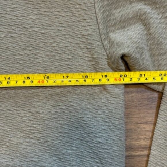 Doe and Rae Cowlneck Womens M Olive Green Front Pocket Pullover Sweater - Picture 3 of 5